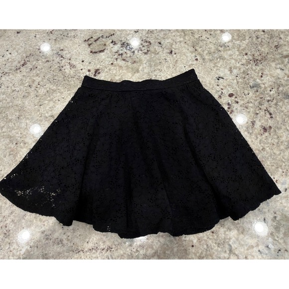 Joe Benbasset Dresses & Skirts - Joe Benbasset Black Lace Skater Skirt Women's‎ Size S